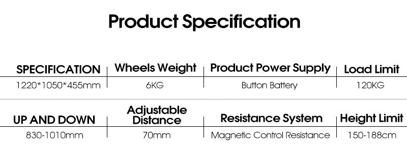 Upright Indoor Silent Spin Bike