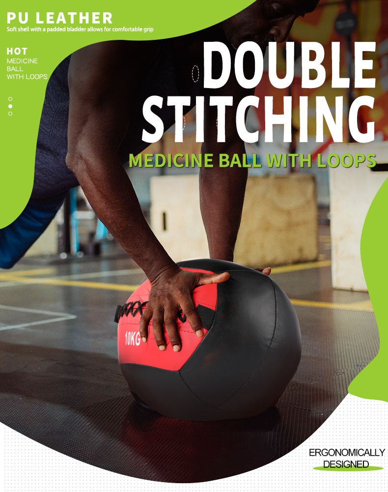 Cheap Fitness Gym Use Medicine Soft Wall Ball