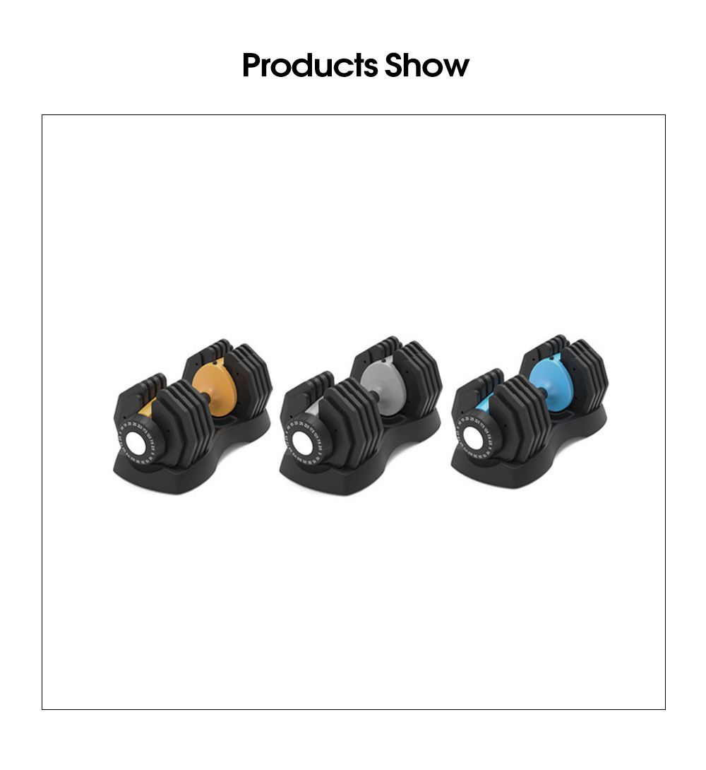 Adjustable Dumbbell Gym Commercial and Home Detachable Dumbbell