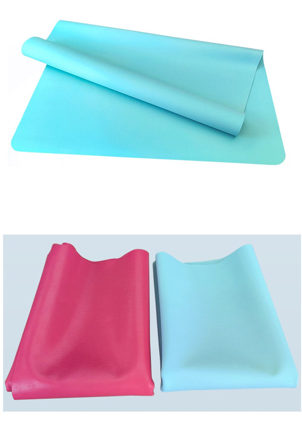 Ultra Thin Foldable Rubber Yoga Mat