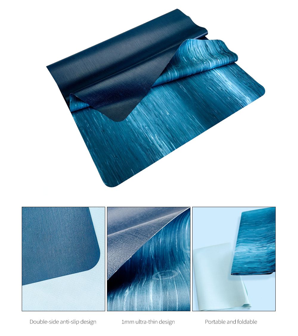 Colour Clash Foldable Yoga Mat