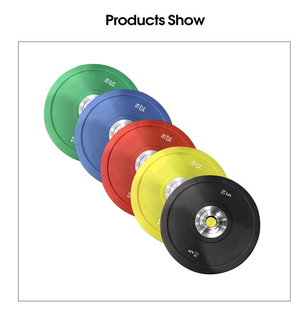 Colored Bumper Plates (LB)