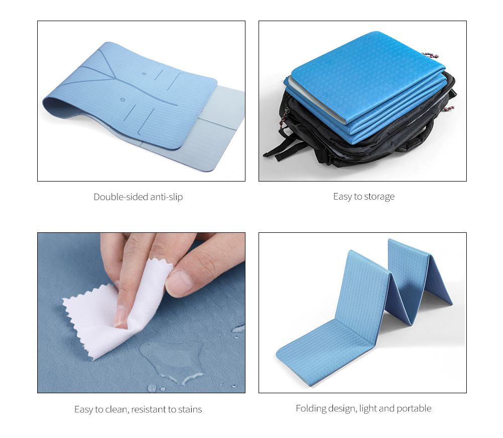 TPE Foldable Yoga Mat