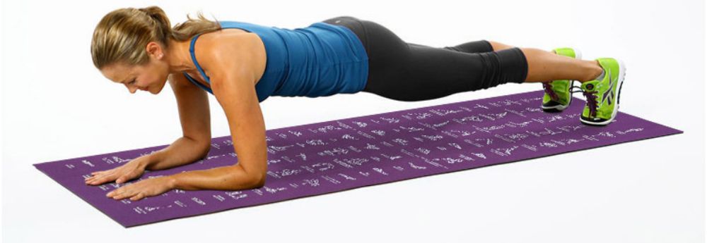 Customized pattern eco-friendly TPE yoga mat