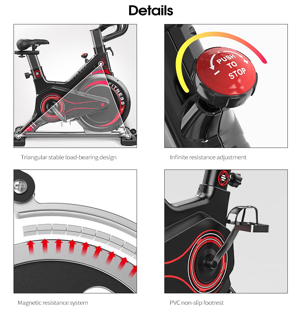 Magnetic Control Spinning Bike