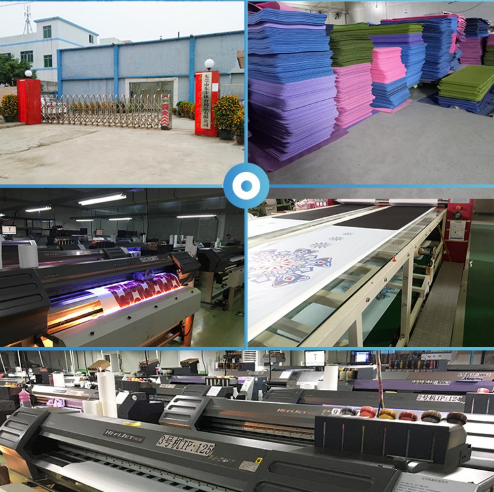 High Quality TPE Suede Printed Yoga Mat
