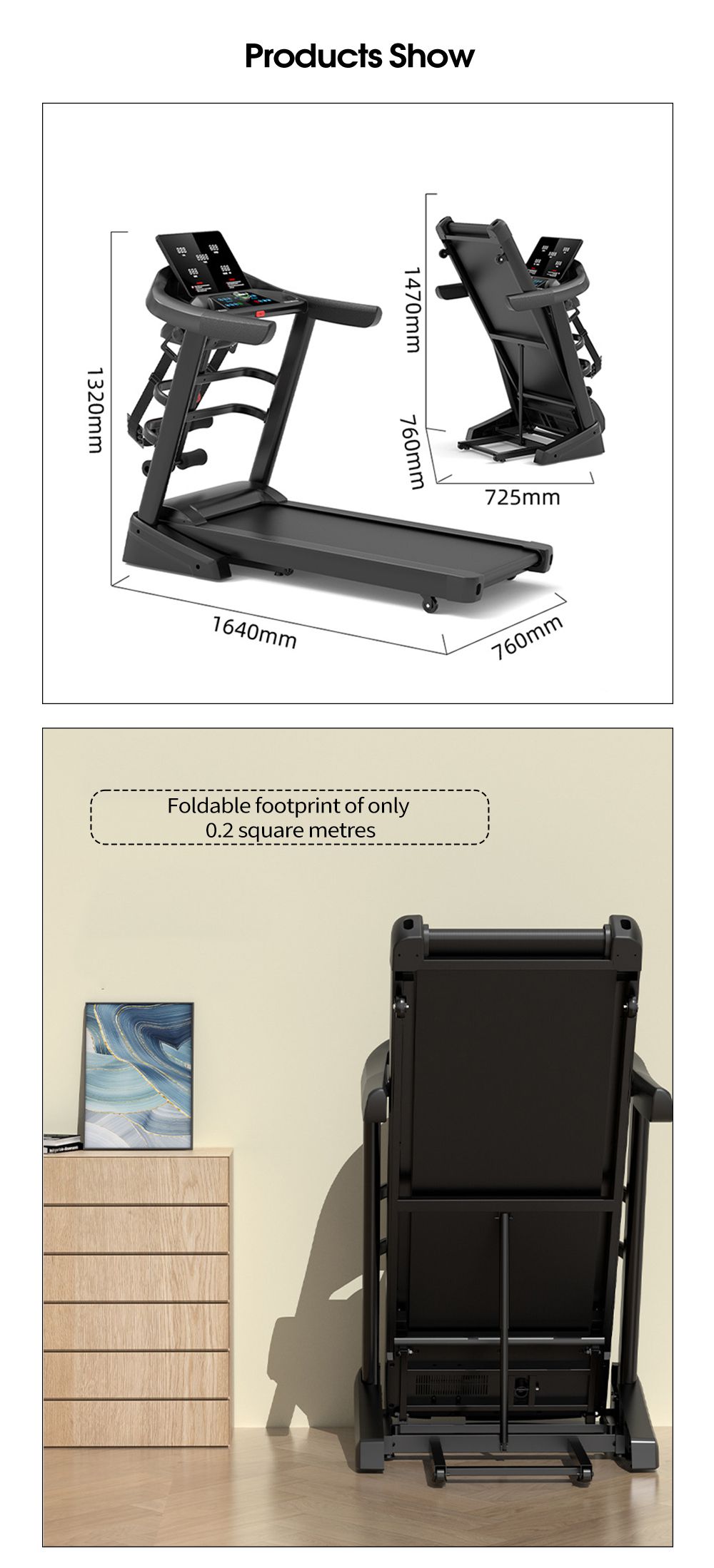 Gym Multi-function Running Machine