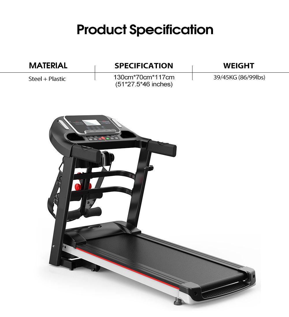 Factory Supply Gym Fitness Equipment Running Machine