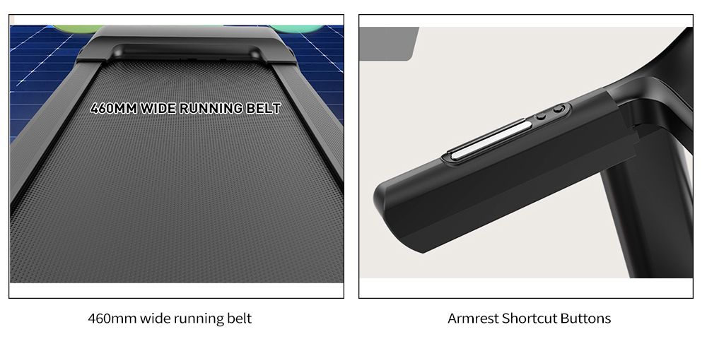Quick Folding Semi-Commercial Treadmill Smart Silent Treadmill