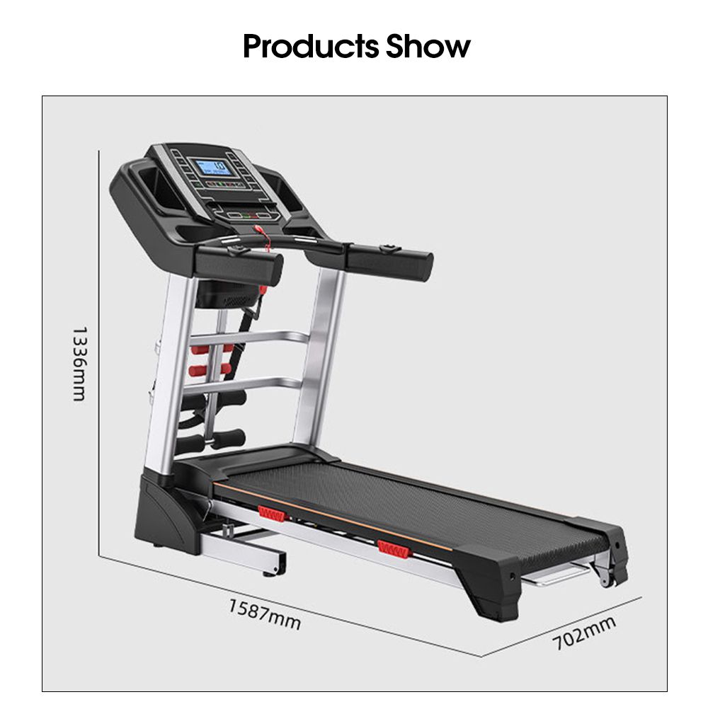 Mechanical Foldable Home Running Machines Commercial Bodybuilding Treadmill For Gym