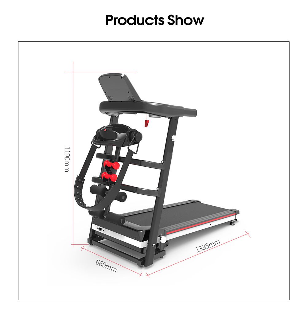 Commercial Home Use Fitness Motorized Electric Treadmill Machine Sports Equipment Incline Treadmill
