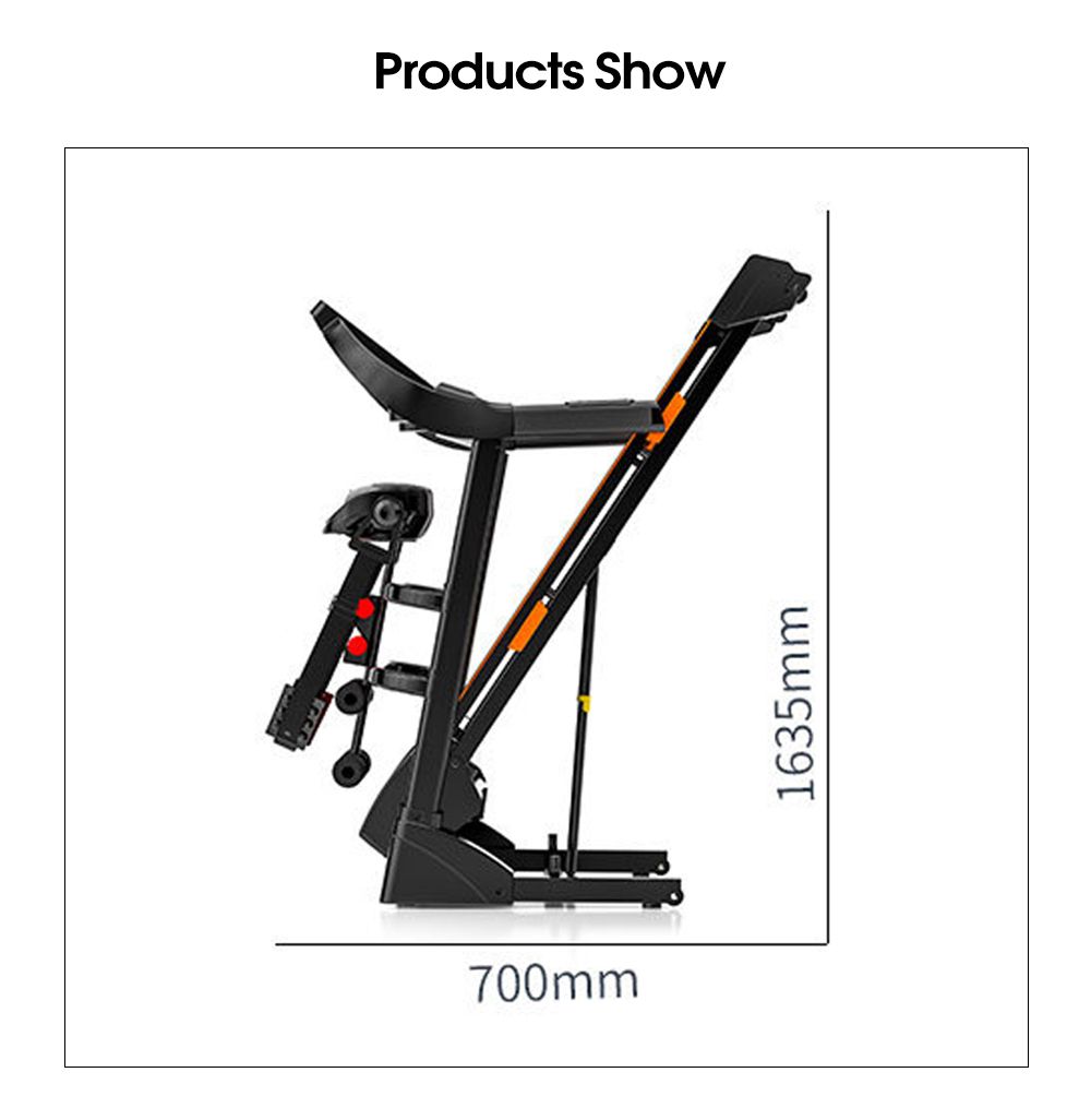 Electronic Intelligent Fitness Treadmill LED Display Multifunctional Sports Treadmill