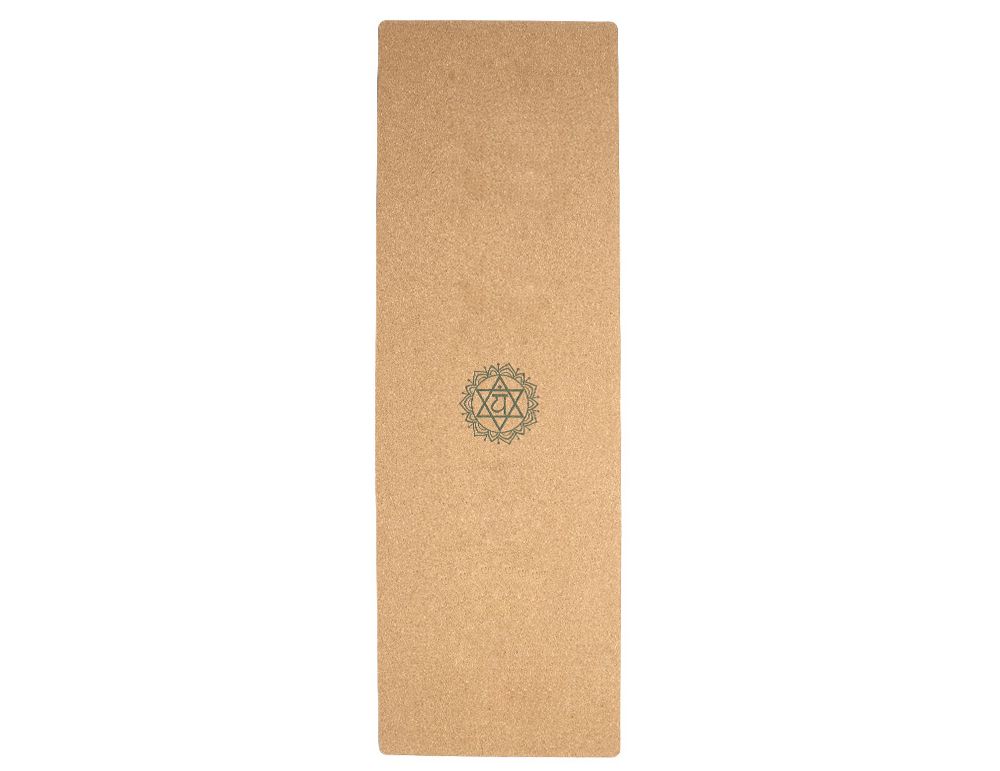 Premium Cork and Rubber Yoga Mat