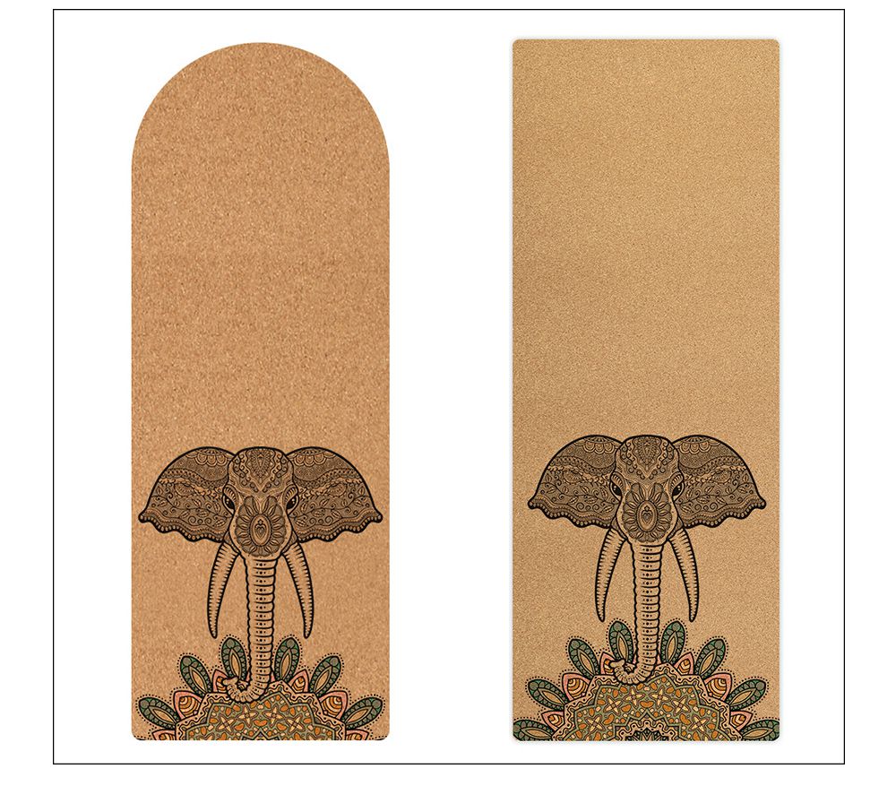 Premium Cork and Rubber Yoga Mat