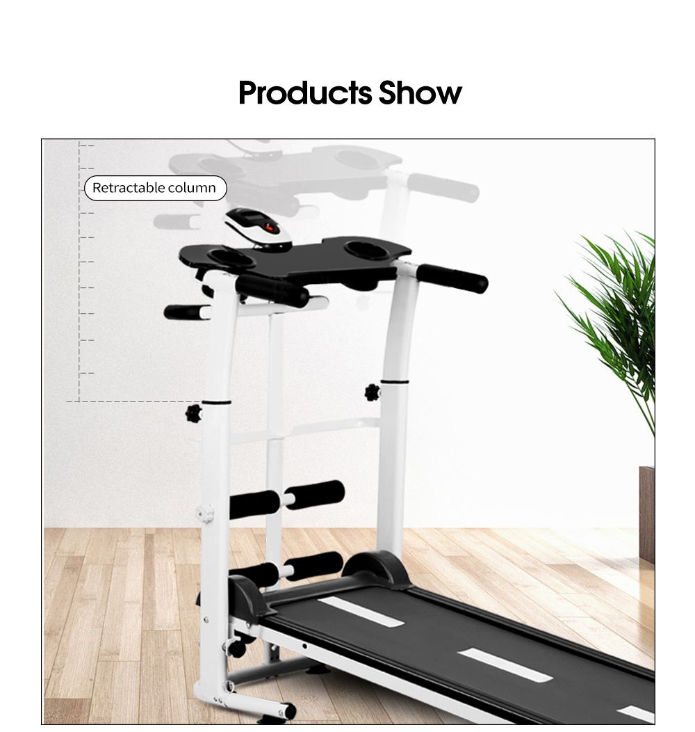 Household Foldable Running Machine Multifunctional Fitness Treadmill