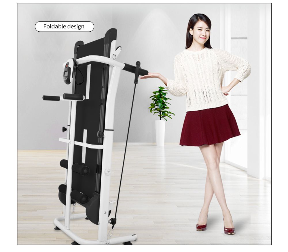 Household Foldable Running Machine Multifunctional Fitness Treadmill