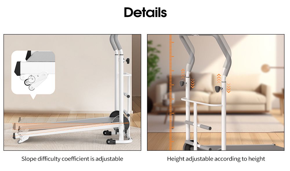 Mini Multi-functional Quiet Foldable Walking Machine