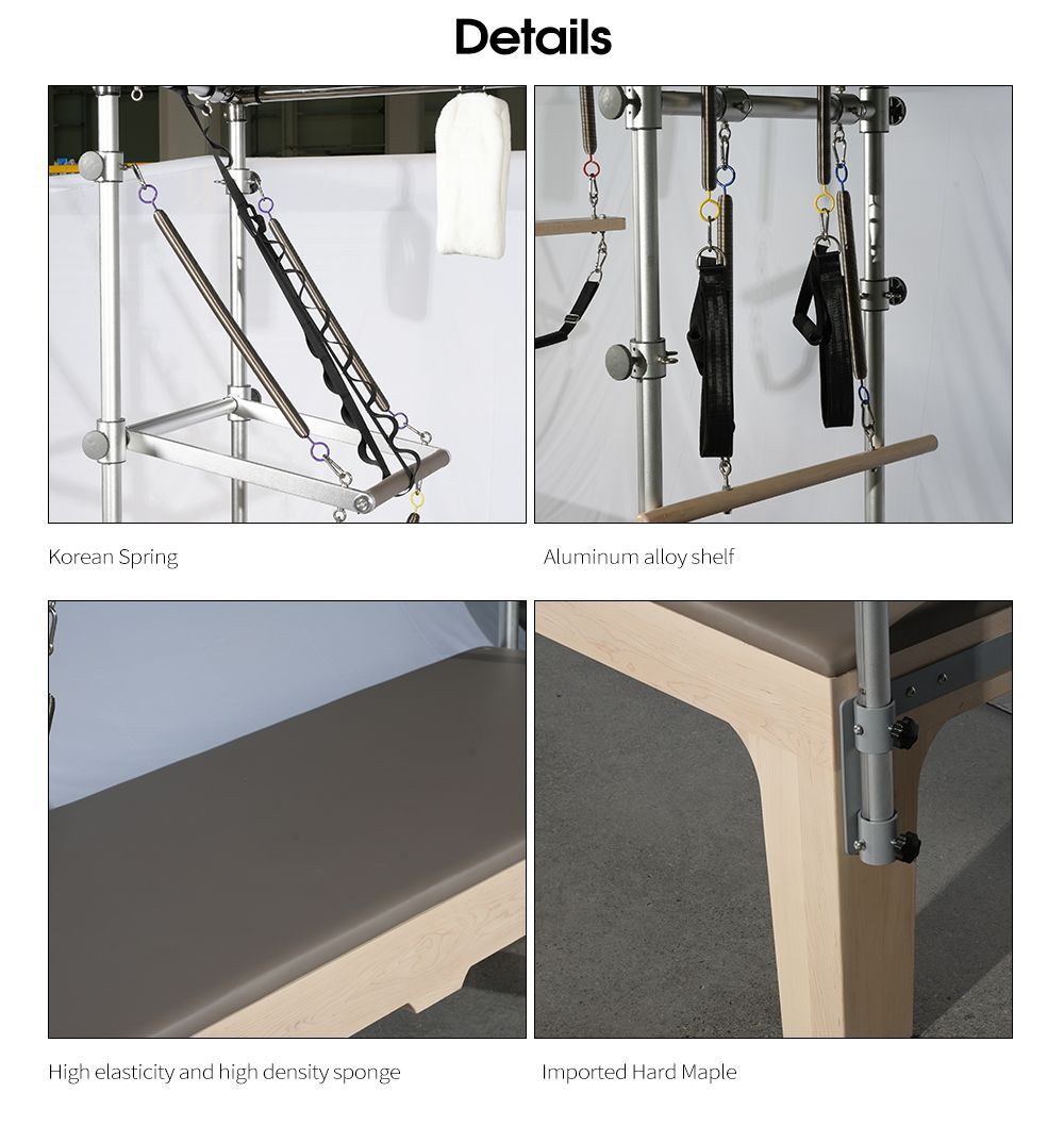 Yoga Exercise Training Maple Pilates Cadillac Reformer