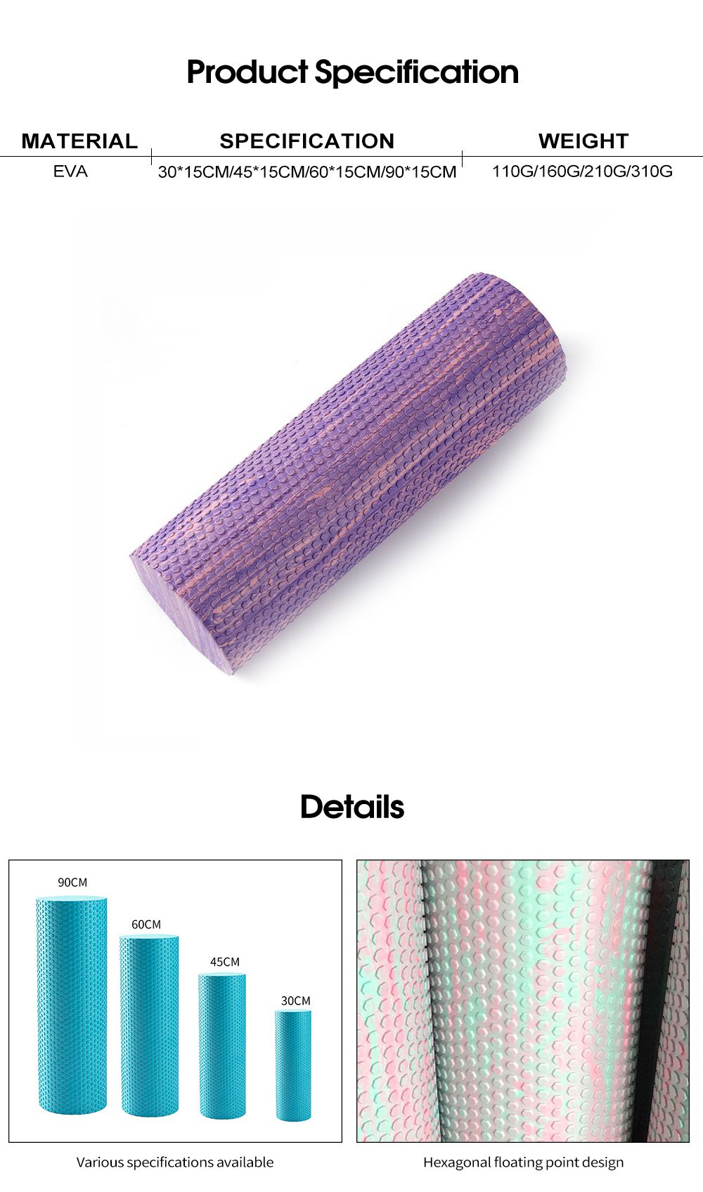 EVA Foam Massage Roller