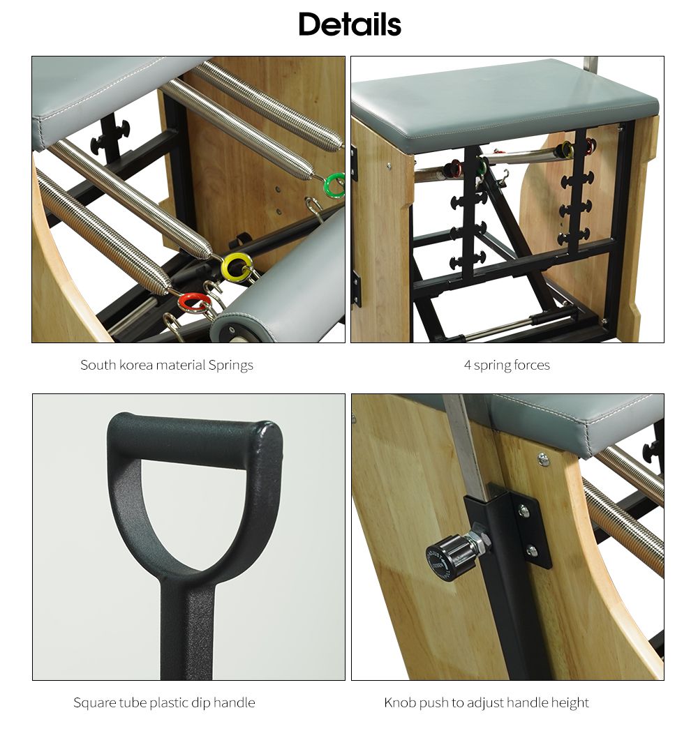 Wavar Oak Pilates Chair