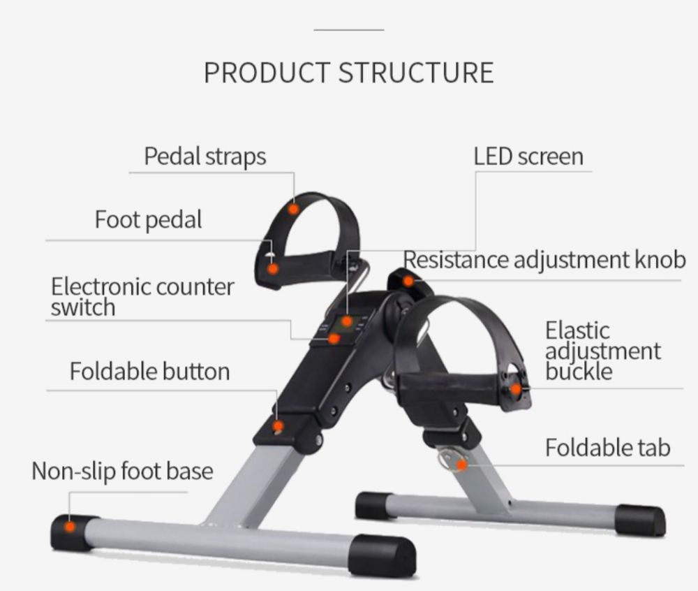 Foldable Mini Aerobic Stepper