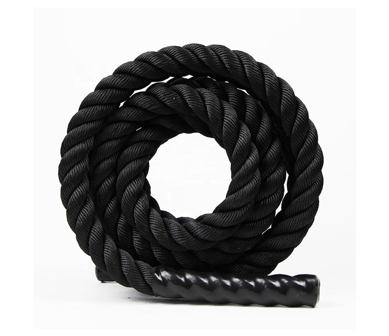 Gym Training Black Fitness Battle Ropes