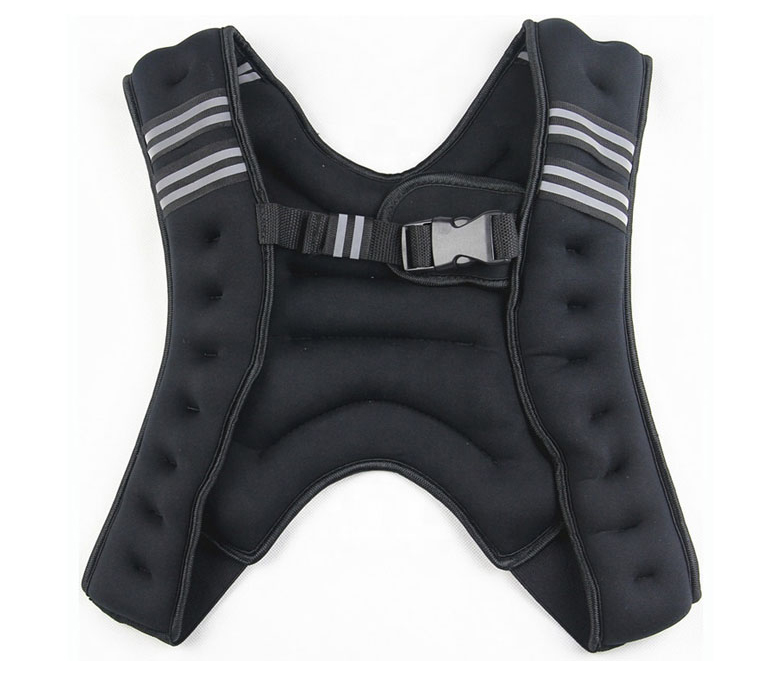 Exercise Weighted Vest with Reflective Stripe
