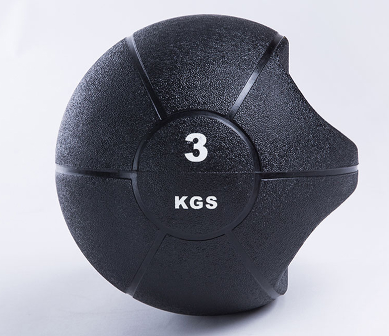 Comfort Textured Grip Rubber Medicine Ball
