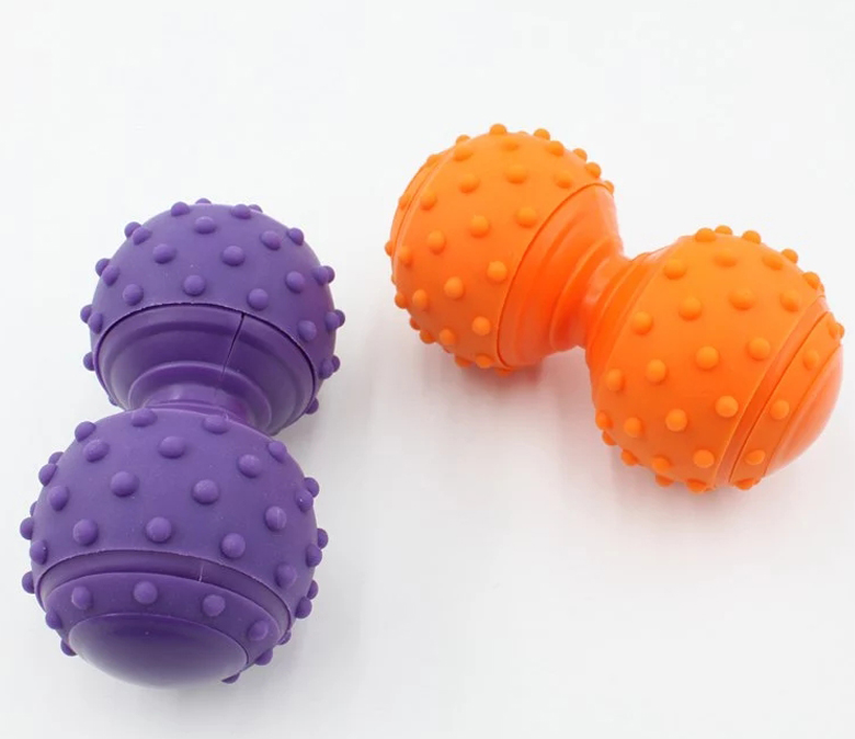 Peanut Shape Silicone Massage Ball