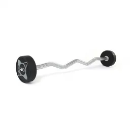 Urethane Fixed Weight Curl Barbells