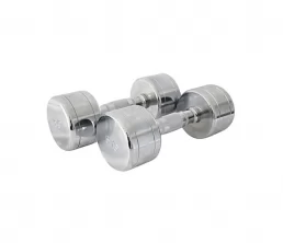 Mild Steel Chrome Plated Fitness Equipment Stainless Steel Dumbbells