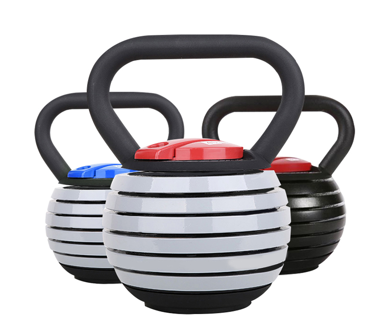 Adjustable Kettlebell Cast Iron and Latex