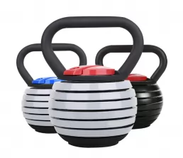 Adjustable Kettlebell Cast Iron and Latex