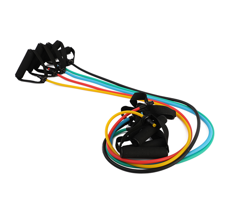 Multiple Color Resistance Tube with Foam Handles