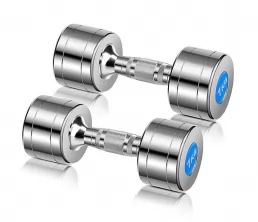 Wholesale High Grade Chrome Plated Stainless Steel Dumbbells