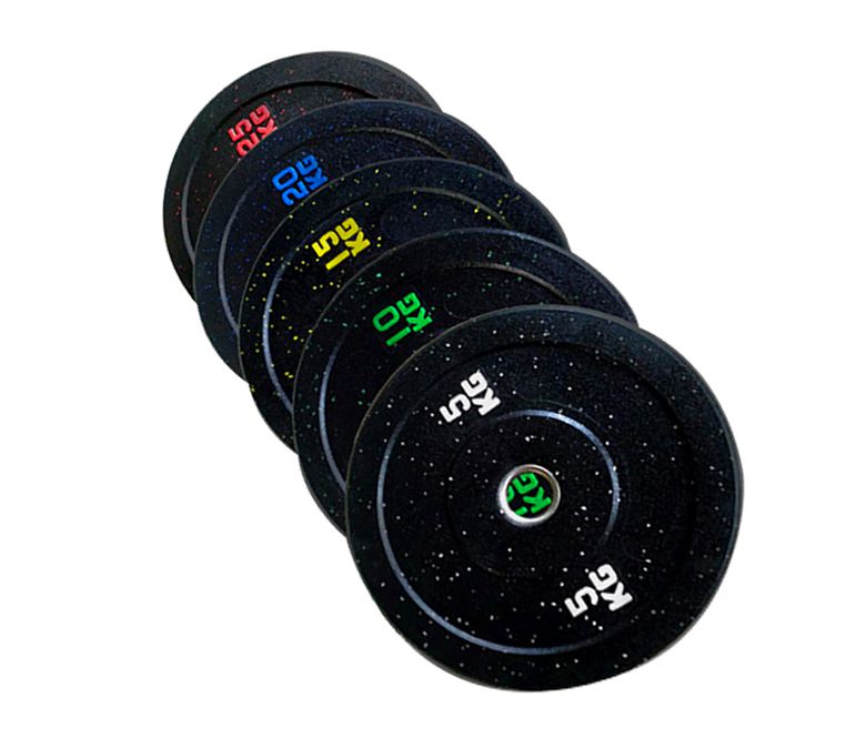 Color Rubber Granule barbells Plate
