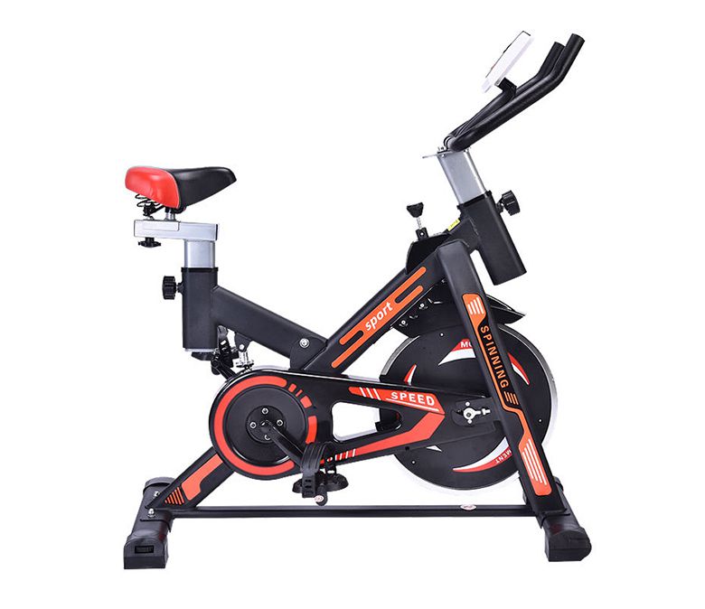 Shock-absorbing Indoor Spin Bike