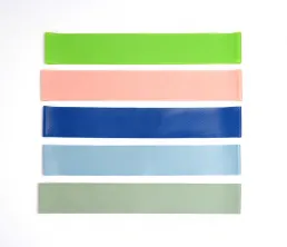 Environmental-friend Embossed Latex Resistance Band