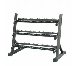 3 Tier Dumbbell Rack with Bracket