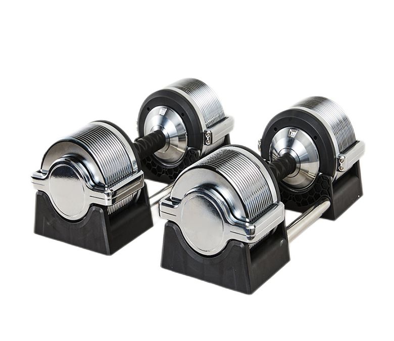 Adjustable Electroplated Pure Steel Dumbbells