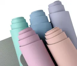 Wholesale Macaron Color TPE Non-Slip Yoga Mat