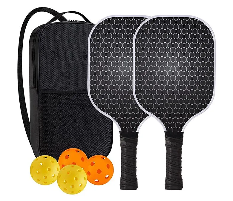 Carbon Fiber Pickleball Racket Set