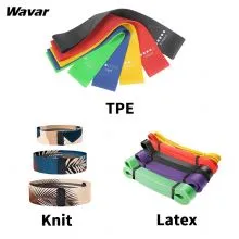 Customize materials: customize latex, TPE and knit fabric. Natural latex material: good resilience, durable, eco-friendly. TPE material: recycled material, competitive price. Knitted material: good anti-slip performance, great elasticity, no winding, not easy oxidation.