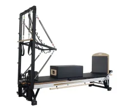 Pilates Indoor Body Balance Exercise Sliding Reformer Bed with Tower