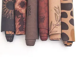 Cork & Natural Rubber Yoga Mat Wholesale