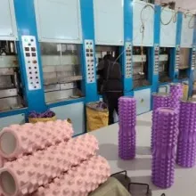 Foam roller foaming mold, Customized shape of foaming products, such as massage points, shape, location, etc.
