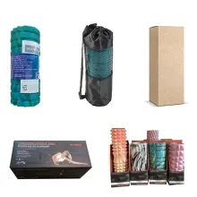 Custom Foam Roller Packaging, Transparent plastic packaging + color card, Drawstring bags, display boxes, kraft paper boxes, color box packaging, Retail-Ready Packaging, ect.