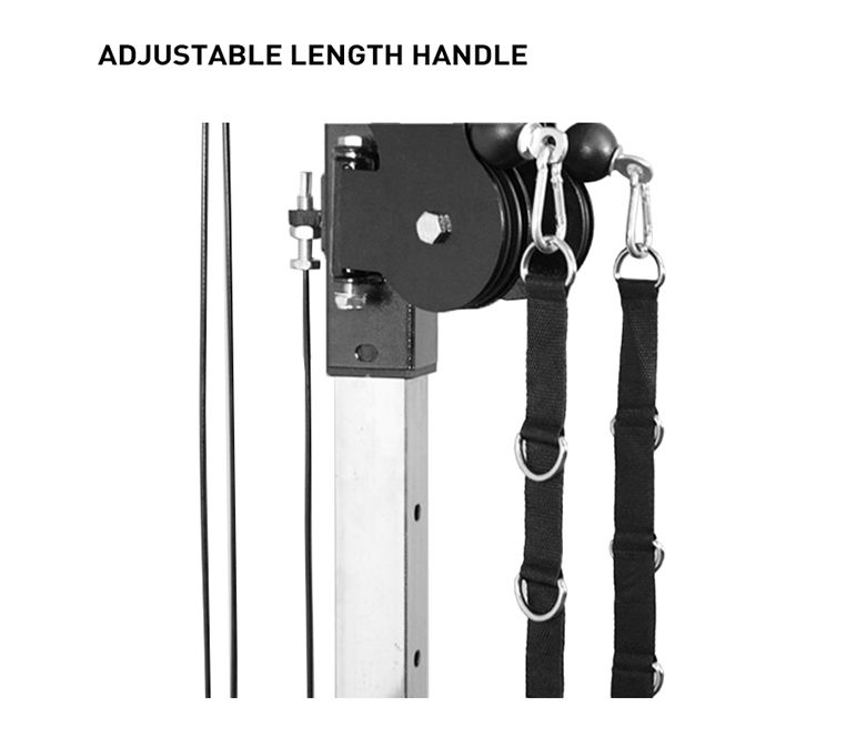 Multifunctional Lat Pulldown and Row Machine