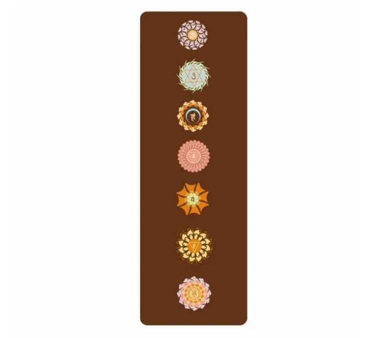 High Quality TPE Suede Printed Yoga Mat