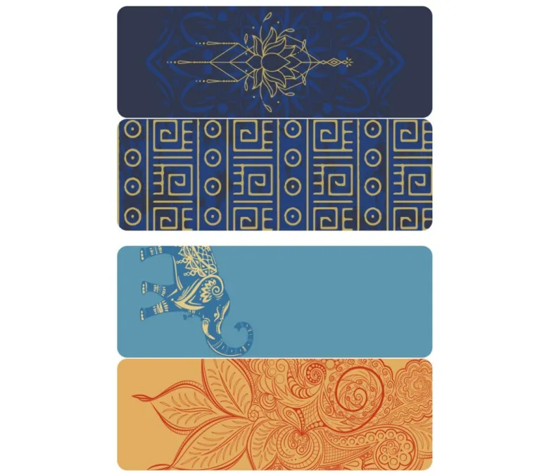 Double Sided Laser Printed Yoga Mat 6mm